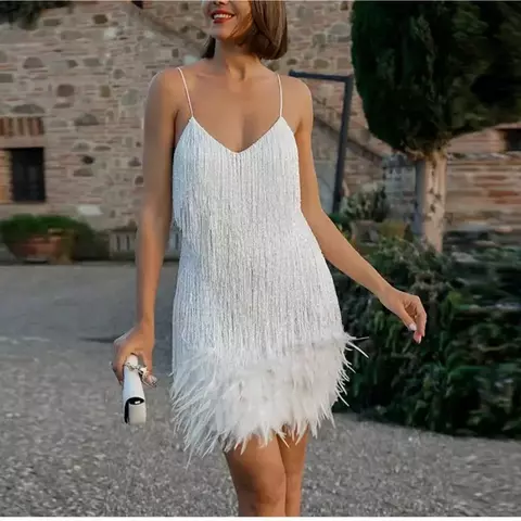 Vestido Borla