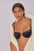 Calcinha MABEL veludo preto - comprar online