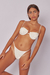 Calcinha MABEL veludo branco - comprar online