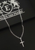 CORRENTE CARTIE 2.5MM 60CM + CRUZ PALITO - PRATA LEGÍTIMA 925 - comprar online