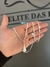 CORRENTE ELO DUPLO 3MM 70CM + NOSSA SENHORA APARECIDA - PRATA LEGÍTIMA 925