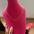 COLAR OLHO GREGO 40CM FEMININO - PRATA LEGÍTIMA 925