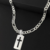 3x1 5MM 70CM + PLACA CRUZ - PRATA LEGITIMA 925
