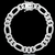 PULSEIRA 3x1 8MM FECHO GAVETA - TRAVA DUPLA 21CM