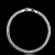 PULSEIRA GUCCI 2.5MM 19CM - PRATA LEGÍTIMA 925