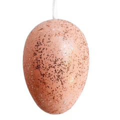 Ovos Coloridos Gliter OV046P - Fabio Borgatto & Telma Hayashi | Decoração de Natal 