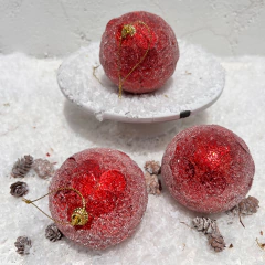 Bola Vermelha HB340 Escaminha 8cm - comprar online