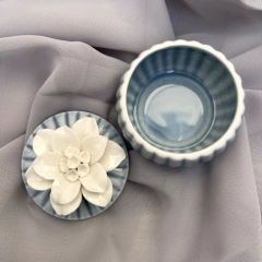 Porta Joia Cinza ST3485 - Fabio Borgatto & Telma Hayashi | Decoração de Natal 