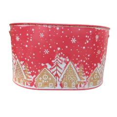 Cachepot Metal Pinheiros 27993 - Fabio Borgatto & Telma Hayashi | Decoração de Natal 