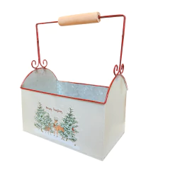 Cachepot rena e árvore com alça 1089339 na internet