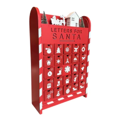 Calendário Advento em madeira com led EAG0080 na internet