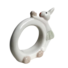 Porta Guardanapo Coelha 8cm DP080P - comprar online