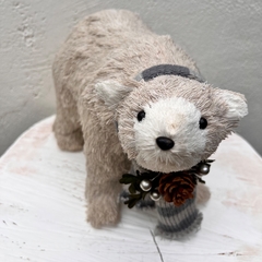 Urso Cachecol Cinza CL0511 - loja online