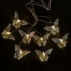 Pingente Borboleta com 8 led V927