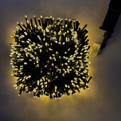Cordão 1000 led Branco Quente 20m Bivolt 52109001