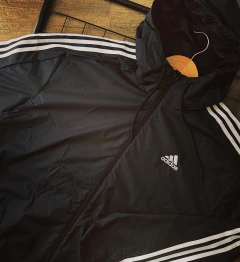 Jaqueta Corta Vento - Adidas Essentials 3 - Stripes - comprar online