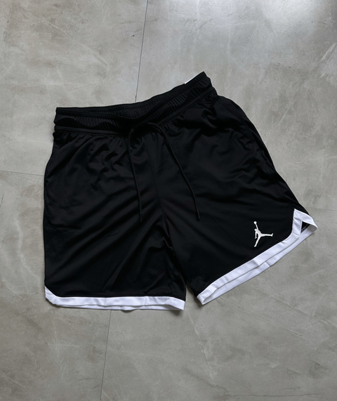 Shorts - Jordan Dri Fit KNIT (Preto & Branco)