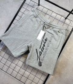 Shorts Lacoste - Assinatura GH2640 - Cinza