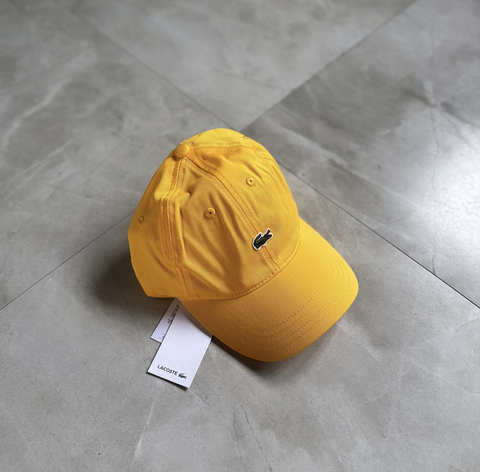Boné Lacoste - Mini Croc (Amarelo)