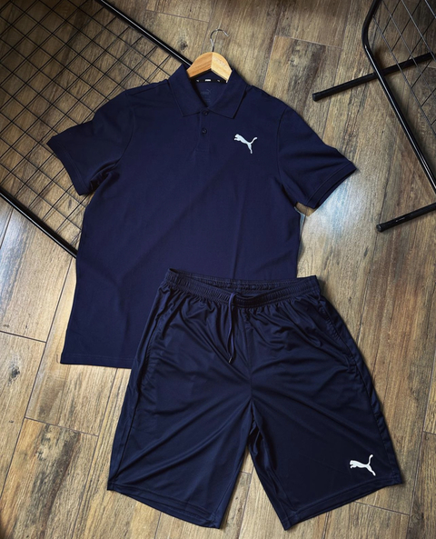 Kit Puma - (Azul Marinho)
