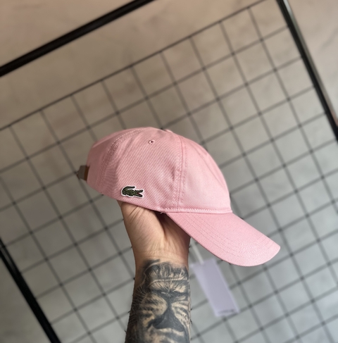 Boné Lacoste Gabardine (Fita de Couro)