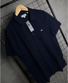 Polo Lacoste L1212 - Especial Edition Silver (Azul Marinho) - comprar online