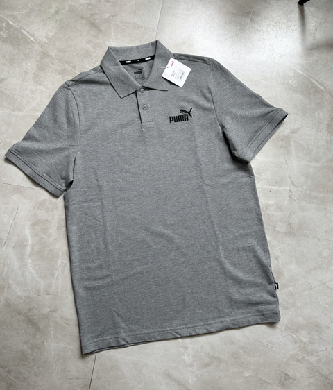 Polo Puma Essentials - Cinza