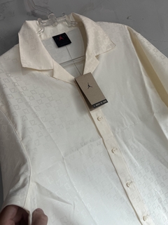 Camisa de botão Jordan 23 - Essentials (Off White) - loja online