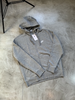 Moletom Nike Sportwear - Club (Cinza)