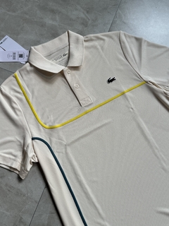 Polo Lacoste Sport - CollorBlock (Off White) - comprar online