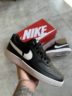 Tenis Nike Court Vision - Preto / Branco - comprar online