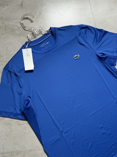Camisa Lacoste Sport - Azul Royal (Croco Emborrachado) - comprar online