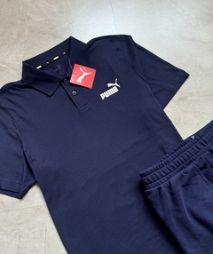 Conjunto Puma - Essentials (Azul Marinho) - comprar online