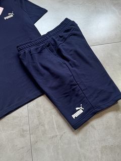 Conjunto Puma - Essentials (Azul Marinho) na internet