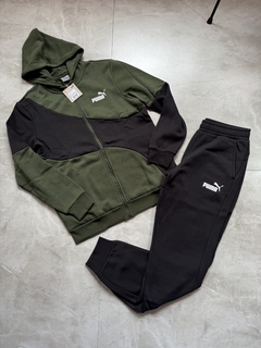 Conjunto Puma - Moletom CollorBlock