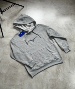 Moletom Mizuno - Logo (Cinza)