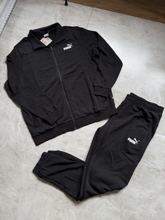 Conjunto Puma Essencial Moletom - Preto