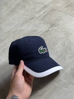 Boné Lacoste Contraste - 2024 (Azul Marinho) - comprar online