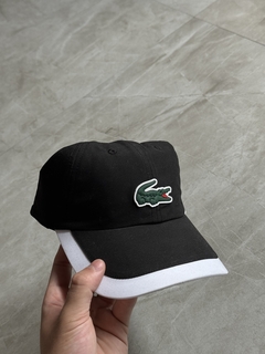 Boné Lacoste Contraste - 2024 (Preto) - comprar online
