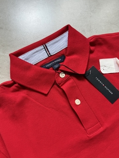 Polo Tommy Hilfiger - Vermelha Classic na internet