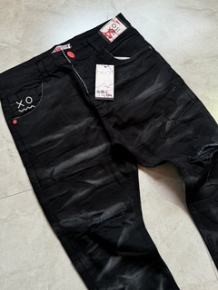 Calça Jeans Modelo Jogador - Black Blend White - comprar online