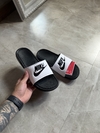 Slide Nike Bernaci - Branco e Preto