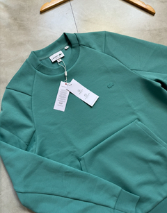 Moletom Lacoste Paris - Verde Agua - comprar online