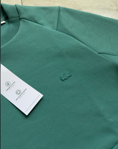 Moletom Lacoste Paris - Verde Agua na internet