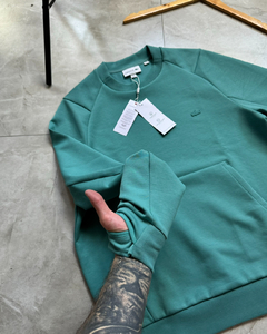 Moletom Lacoste Paris - Verde Agua - kennaistore