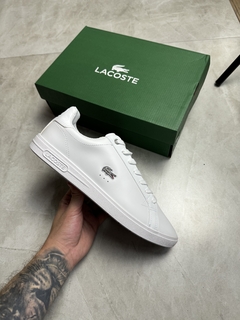 Lacoste Graduate Pro - Croco Edition (Prata) - kennaistore