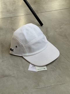 Boné Lacoste Five - Girolle (Branco)
