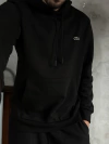 Moletom Lacoste - 100% Algodão L.1212 - (Preto)