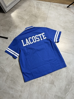 Camisa de botão Lacoste Paris - Letreiro - comprar online