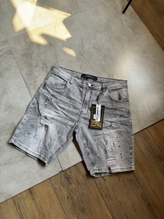 Bermuda - Jeans Jogador (Cinza Claro) 2406719
